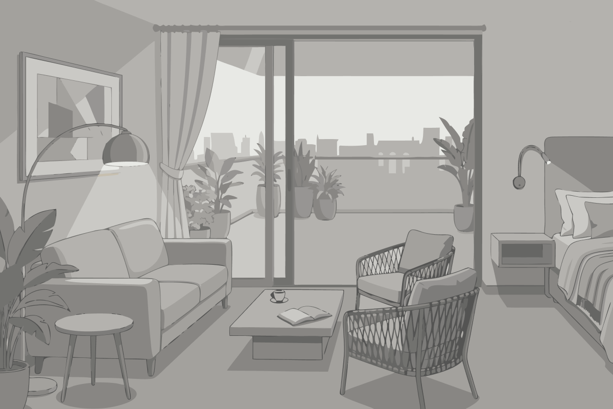 Appartamento Z con 2 Camere da Letto - 5° Piano